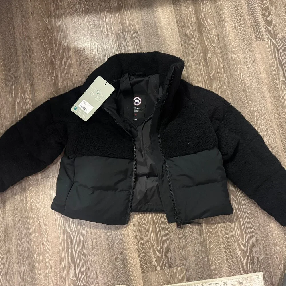 Canada Goose Elora Puffer Jacket – Black – XS – New With Tags - Picture 1 of 7